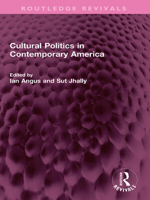 cover image of Cultural Politics in Contemporary America